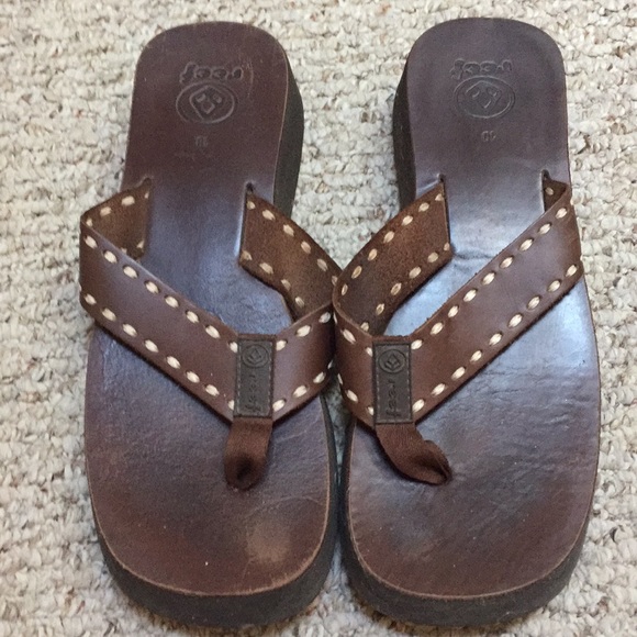 reef platform flip flops